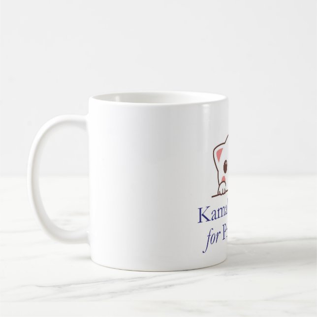 Kamala Harris para a caneca do Presidente (Esquerda)
