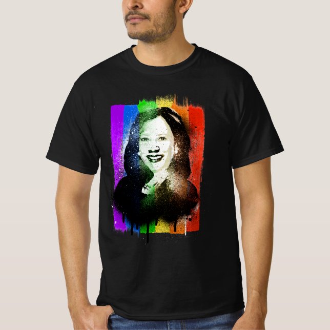 Kamala Harris Pride T-Shirt (Frente)