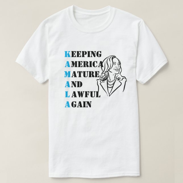 Kamala Harris T-Shirt (Frente do Design)