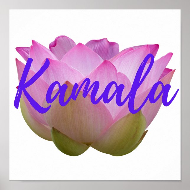 Kamala "Lotus Flower" Poster (Frente)