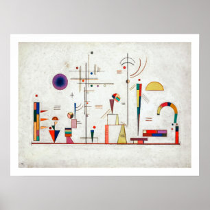 Kandinsky, 1930 - Poster de diversão grave