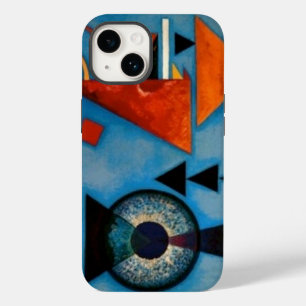 Kandinsky Abstrato Blue Orange Art Paint