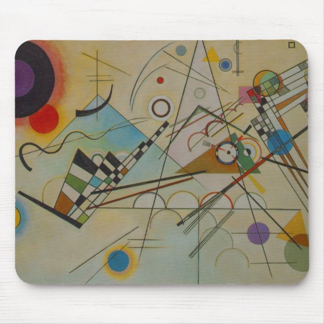 Kandinsky Compositation 8 Mousepad (Frente)