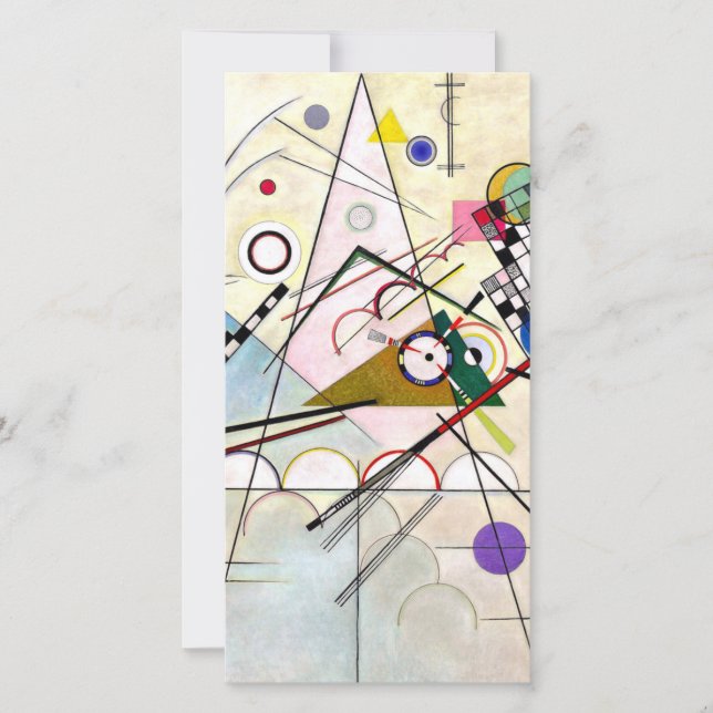 Kandinsky Composition 8 Card (Frente)
