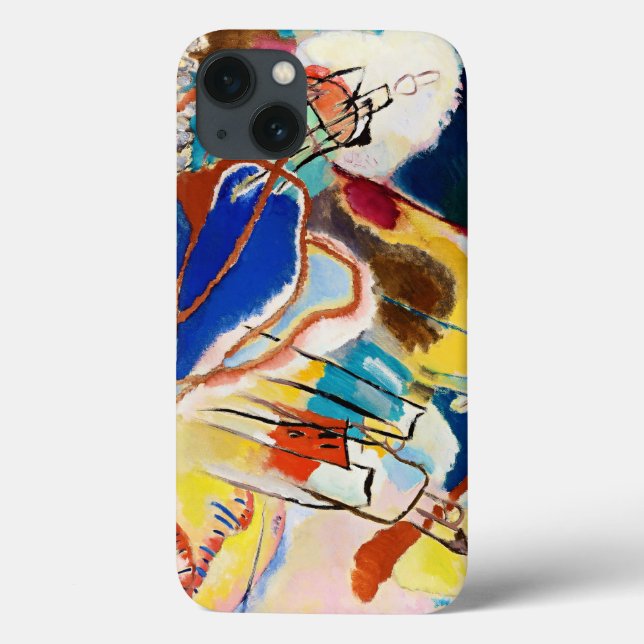 Kandinsky Composition Abstrato Art (Verso)