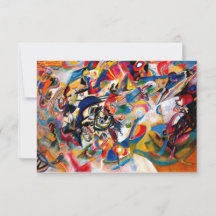 Kandinsky Composition VII Abstrato Pintura