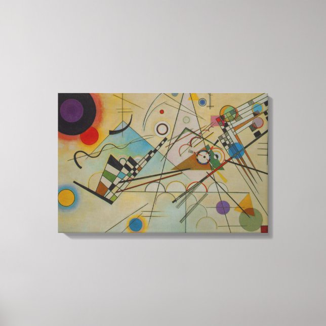 Kandinsky Composition VIII Canvas de Pintura (Frente)