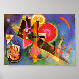 Kandinsky em Poster Azul