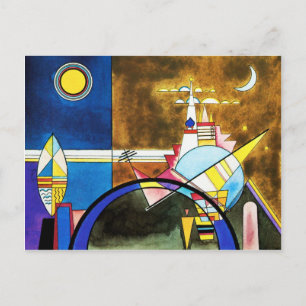 Kandinsky Grande Portão de Kiev Cartão Postal