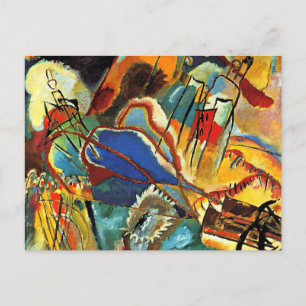 Kandinsky - Improvisação 30 - Cartão Postal Canhõe