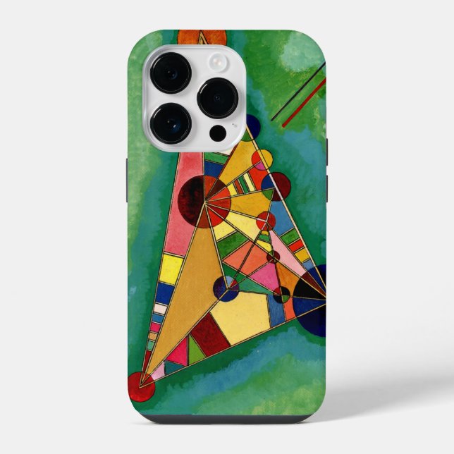 Kandinsky - Triângulo Multicolorido, (Verso)