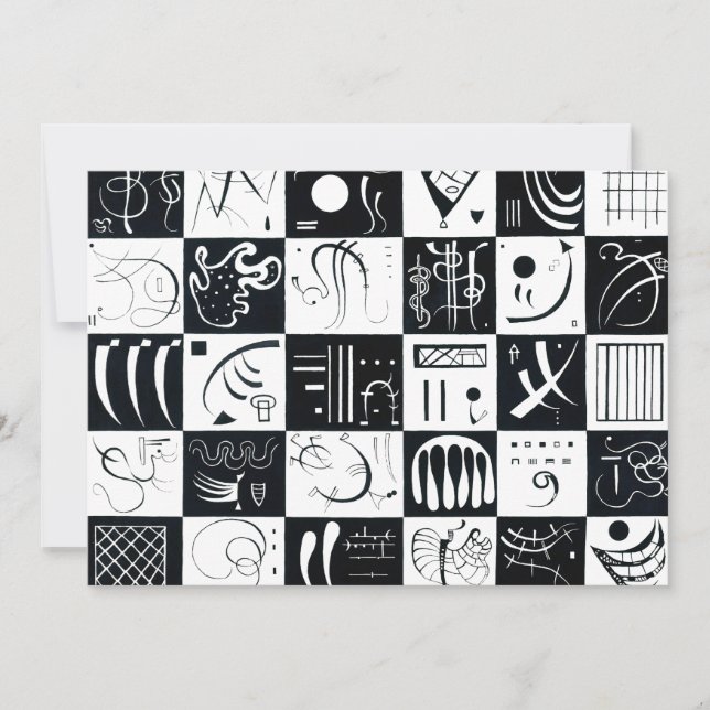 Kandinsky Trinta Convites (Frente)
