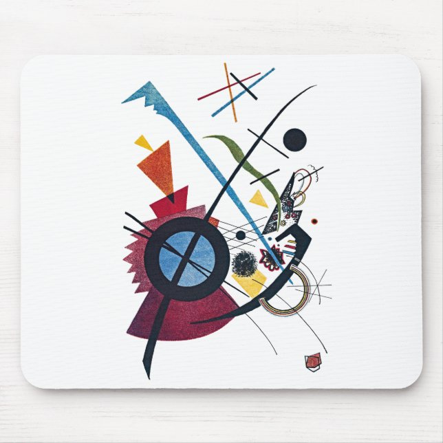 Kandinsky Violeta Mousepad Bauhaus (Frente)
