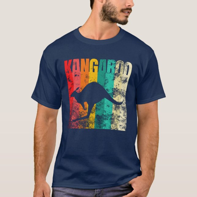Kangaroo Retro T-Shirt (Frente)