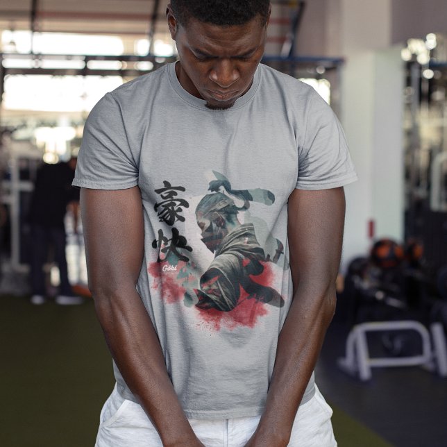 Kanji Goki Samurai T-Shirt (Criador carregado)