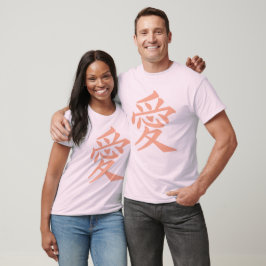 Kanji Love shirts e jaquetas