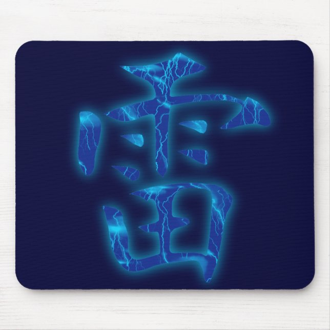 Kanji Mousepad do trovão (Frente)