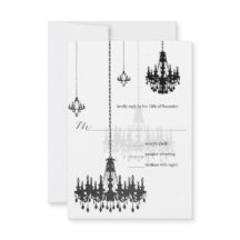 Kanji por Amor 7 Chandeliers Negros RSVP