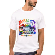 Kansas City Futebol Une Camisa da Copa do Mundo Or