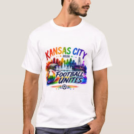 Kansas City Futebol Une Camisa da Copa do Mundo Or