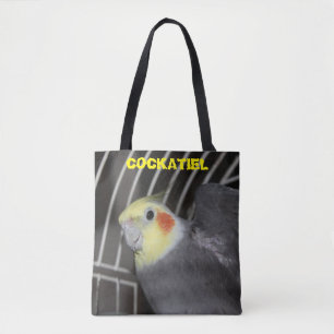 Kansas Cockatiel Closeup Tote Bag