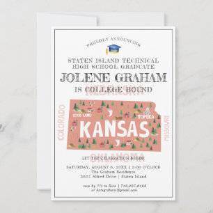 Kansas Festa de Formatura para Universitário