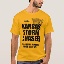 Kansas Tornado Storm Chaser T-shirt