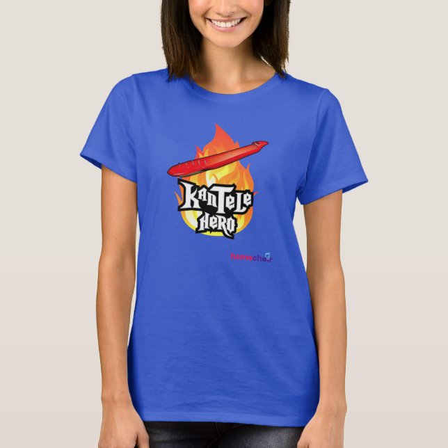 Kantele Hero Ladies T-Shirt (Frente)