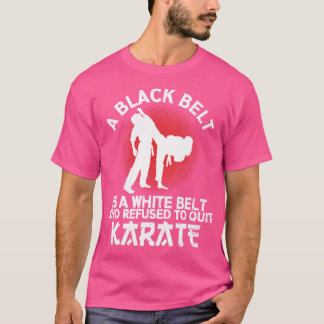 Karate Belt Camisa Karate Silhout Camisa Martia