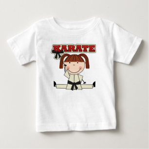 KARATE - Brunette Girl T-shirts e presentes