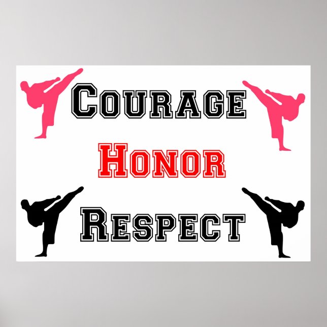 Karate Collosal Poster (Frente)