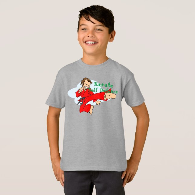 Karate Self-Defense T-Shirt (Frente Completa)