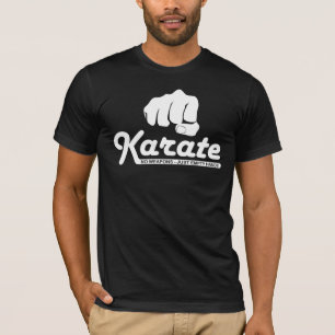 Karaté - t-shirt vazio das mãos