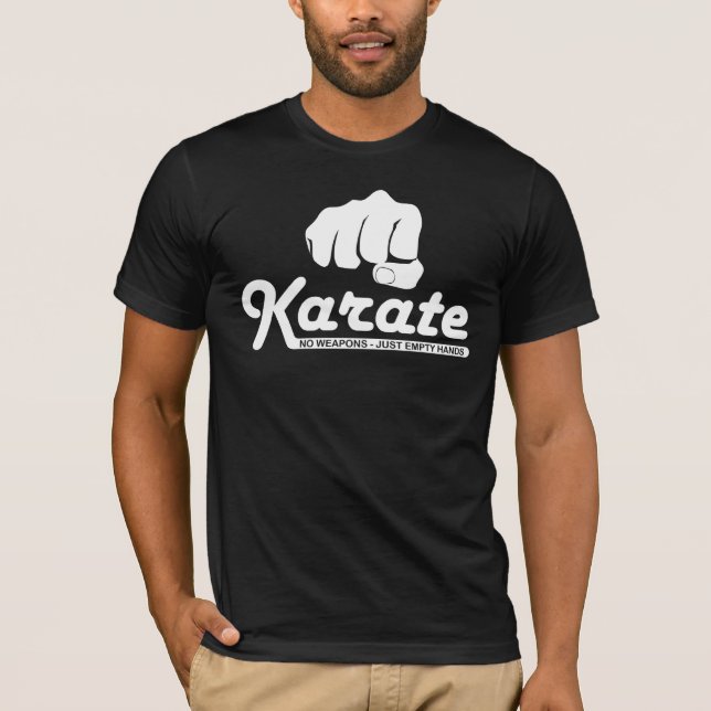 Karaté - t-shirt vazio das mãos (Frente)