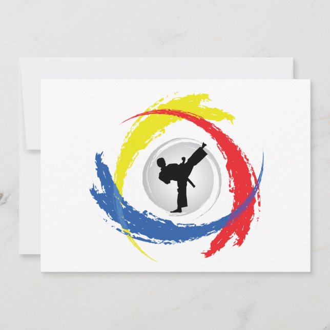 Karate Tricolor Emblem (Frente)
