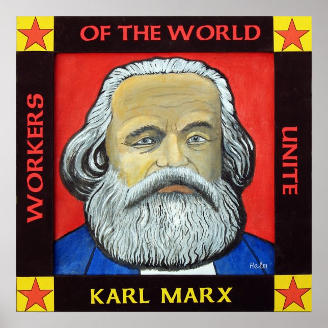 Karl MARX poster (Frente)