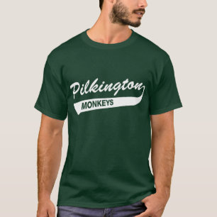 Karl Pilkington Monkeys o t-shirt verde
