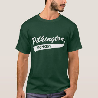 Karl Pilkington Monkeys o t-shirt verde