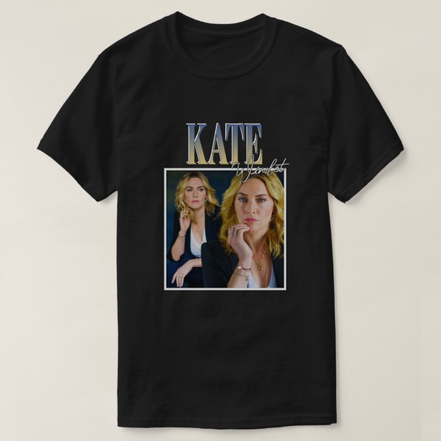 Kate winslet Classic T-Shirt (Frente do Design)