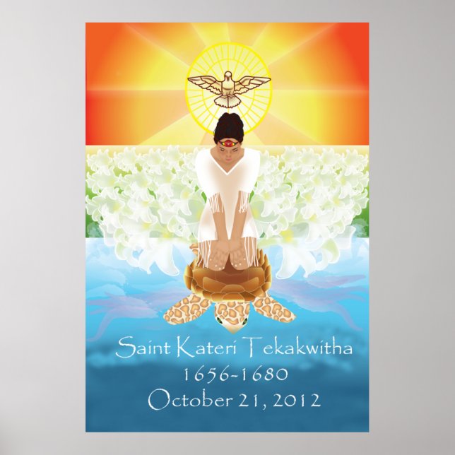 Kateri Tekakwita poster (Frente)