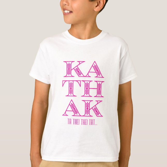Kathak Dance T-shirt (Frente)