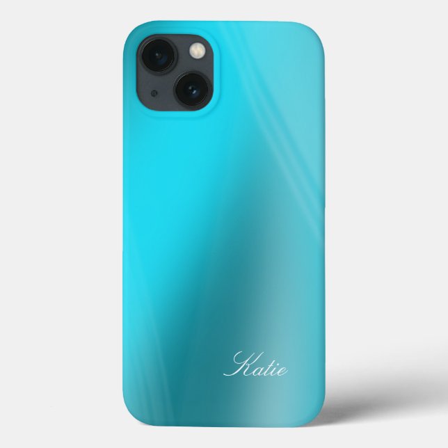 Katie - Turquoise Shades com seu nome Modelo C (Verso)