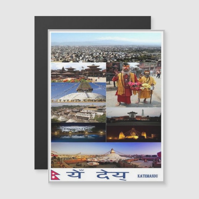 Katmandu - Mosaico - Nepal - (Frente/Verso)