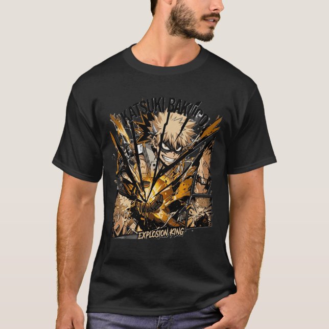 Katsuki Bakugo Explosive T-Shirt (Frente)
