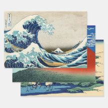 Katsushika Hokusai - 36 visualizações do Monte Fuj