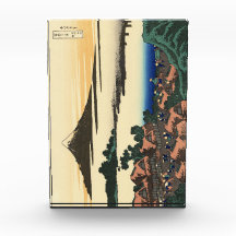Katsushika Hokusai Dawn na província de Kai