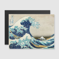 Katsushika Hokusai - O Cartão Magnético de Onda de