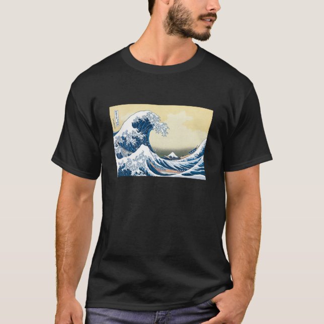 Katsushika Hokusai T-Shirts (Frente)
