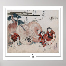 Katsushika Hokusai Zedign Poster nº 4