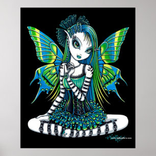 Katy Green Tattoo Fairy Poster